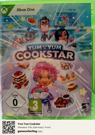 Yum Yum Cookstar Xbox One, Germany box front