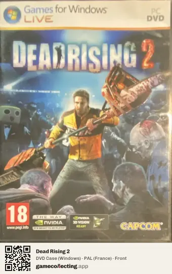 Dead Rising 2 Computer, France box front