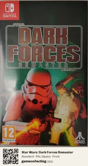 Star Wars: Dark Forces Remaster Nintendo Switch, Spain box front