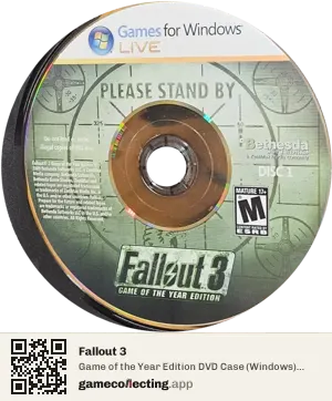 Fallout 3 Computer, NTSC disc