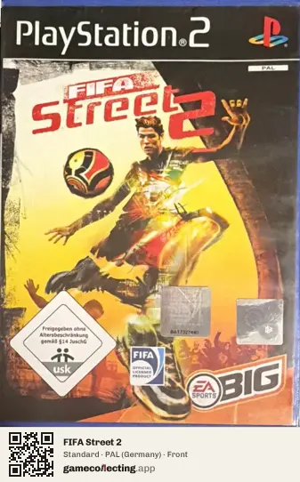 FIFA Street 2 PlayStation 2, Germany box front