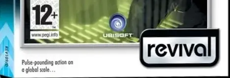 Tom Clancy's Splinter Cell, the PEGI square on its front