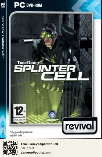 Tom Clancy's Splinter Cell Computer, PAL box front