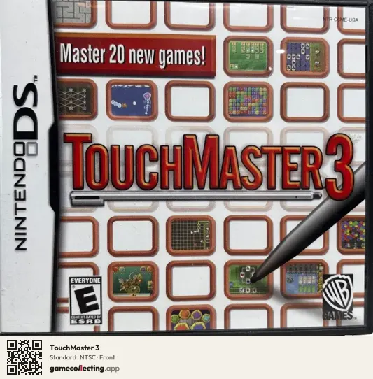 TouchMaster 3 Nintendo DS, NTSC box front