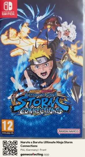 Naruto x Boruto: Ultimate Ninja Storm Connections Nintendo Switch, Germany box front