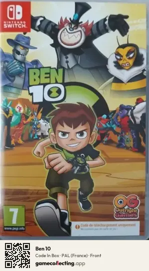 Ben 10 Nintendo Switch, France box front