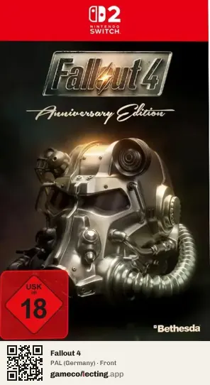 Fallout 4 Nintendo Switch 2, Germany box front