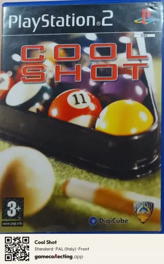 Cool Shot PlayStation 2, Italy box front