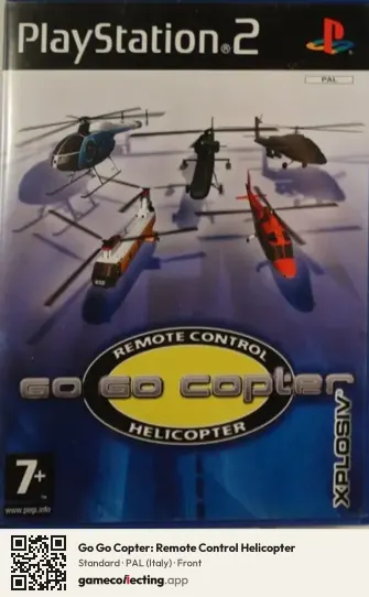 Go Go Copter: Remote Control Helicopter PlayStation 2, Italy box front