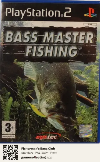 Fisherman's Bass Club PlayStation 2, Italy box front