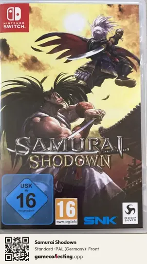 Samurai Shodown Nintendo Switch, Germany box front