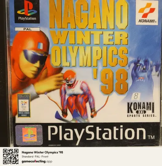 Nagano Winter Olympics '98 PlayStation, PAL box front