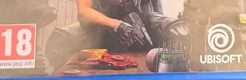 Tom Clancy's Rainbow Six Siege, the PEGI square on its front