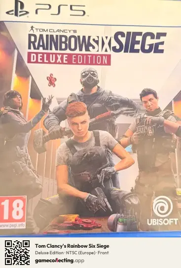 Tom Clancy's Rainbow Six Siege PlayStation 5, Europe box front