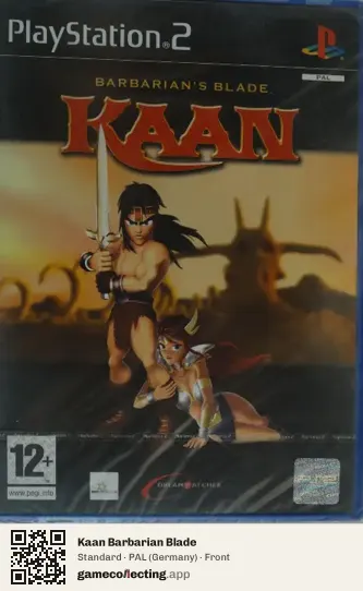 Kaan Barbarian Blade PlayStation 2, Germany box front