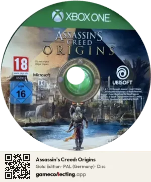 Assassin's Creed: Origins Xbox One, PAL disc