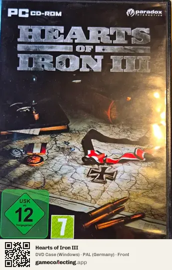 Hearts of Iron III Computer, Germany box front