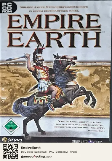 Empire Earth Computer, Germany box front