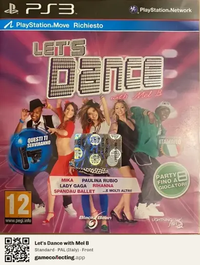Let's Dance with Mel B PlayStation 3, Italy box front