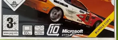 Viva Piñata / Forza Motorsport 2, the PEGI square on its front