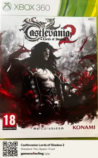 Castlevania: Lords of Shadow 2 Xbox 360, Spain box front