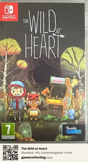 The Wild at Heart Nintendo Switch, United Kingdom box front