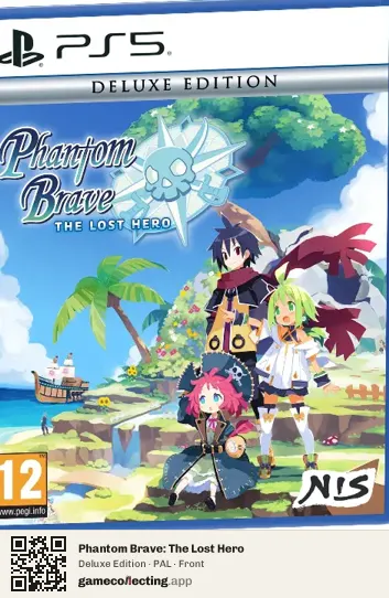 Phantom Brave: The Lost Hero PlayStation 5, PAL box front
