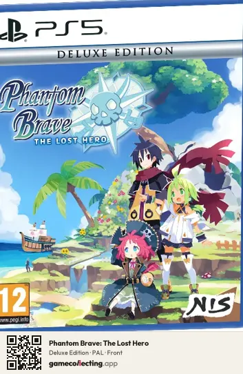 Phantom Brave: The Lost Hero PlayStation 5, PAL box front