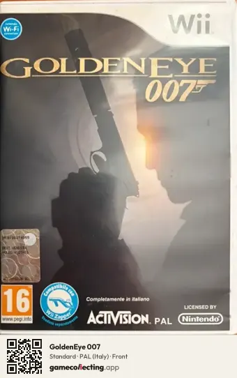 GoldenEye 007 Nintendo Wii, Italy box front
