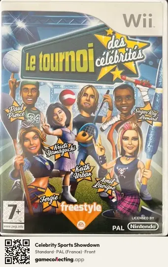 Celebrity Sports Showdown Nintendo Wii, France box front