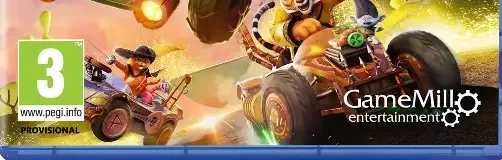 DreamWorks All-Star Kart Racing, the PEGI square on its front