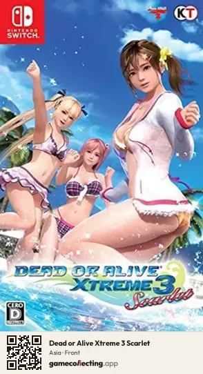 Dead or Alive Xtreme 3 Scarlet Nintendo Switch, Asia box front