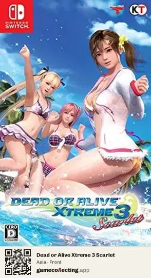 Dead or Alive Xtreme 3 Scarlet Nintendo Switch, Asia box front