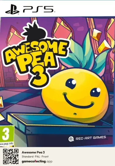Awesome Pea 3 PlayStation 5, PAL box front