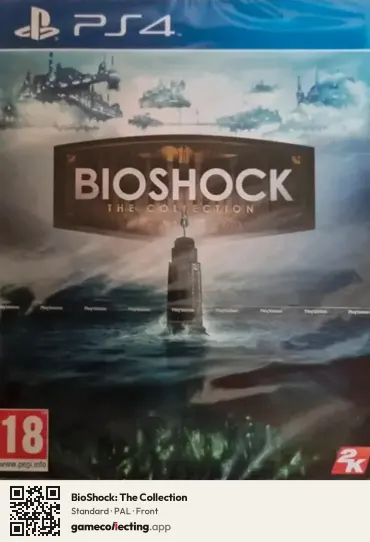 BioShock: The Collection PlayStation 4, PAL box front