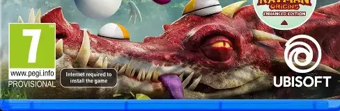 Rayman Legends Retold, the PEGI square on its front