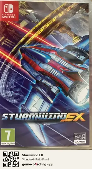 Sturmwind EX Nintendo Switch, PAL box front