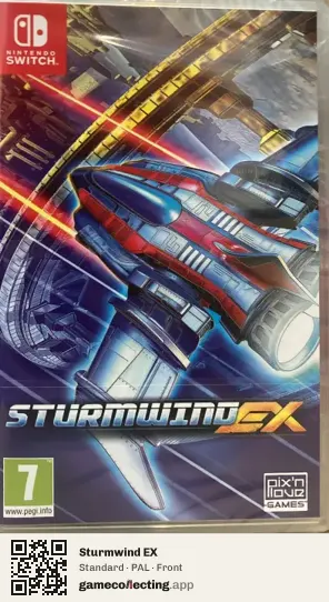 Sturmwind EX Nintendo Switch, PAL box front