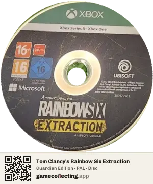 Tom Clancy's Rainbow Six Extraction Xbox Series X, PAL disc