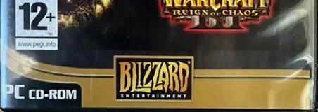 Warcraft III: Reign of Chaos, the PEGI square on its front
