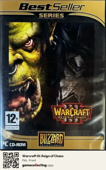 Warcraft III: Reign of Chaos Computer, PAL box front