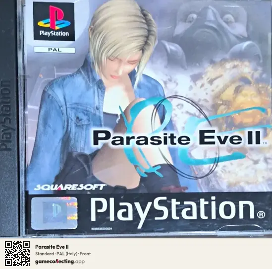 Parasite Eve II PlayStation, Italy box front