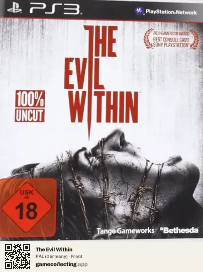 The Evil Within PlayStation 3, Germany box front
