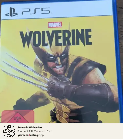 Marvel's Wolverine PlayStation 5, Germany box front