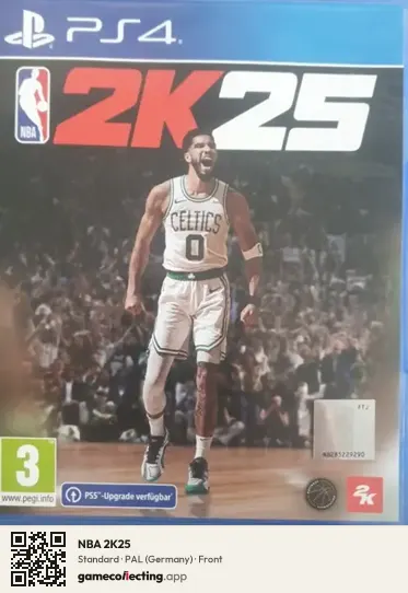 NBA 2K25 PlayStation 4, Germany box front