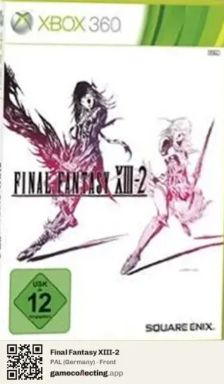 Final Fantasy XIII-2 Xbox 360, Germany box front