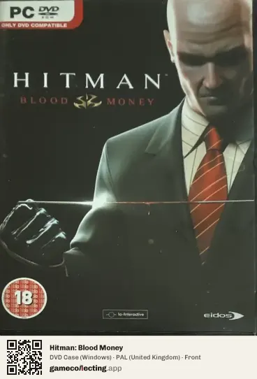 Hitman: Blood Money Computer, United Kingdom box front
