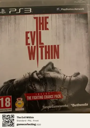 The Evil Within PlayStation 3, PAL box front