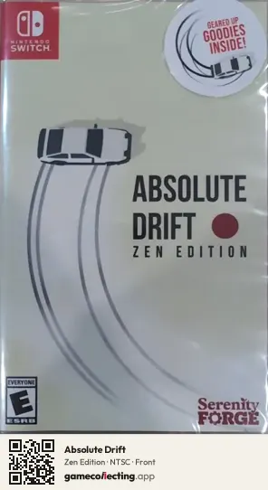Absolute Drift Nintendo Switch, NTSC box front