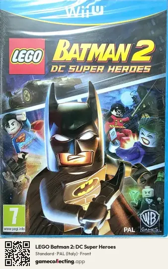 LEGO Batman 2: DC Super Heroes Nintendo Wii U, Italy box front